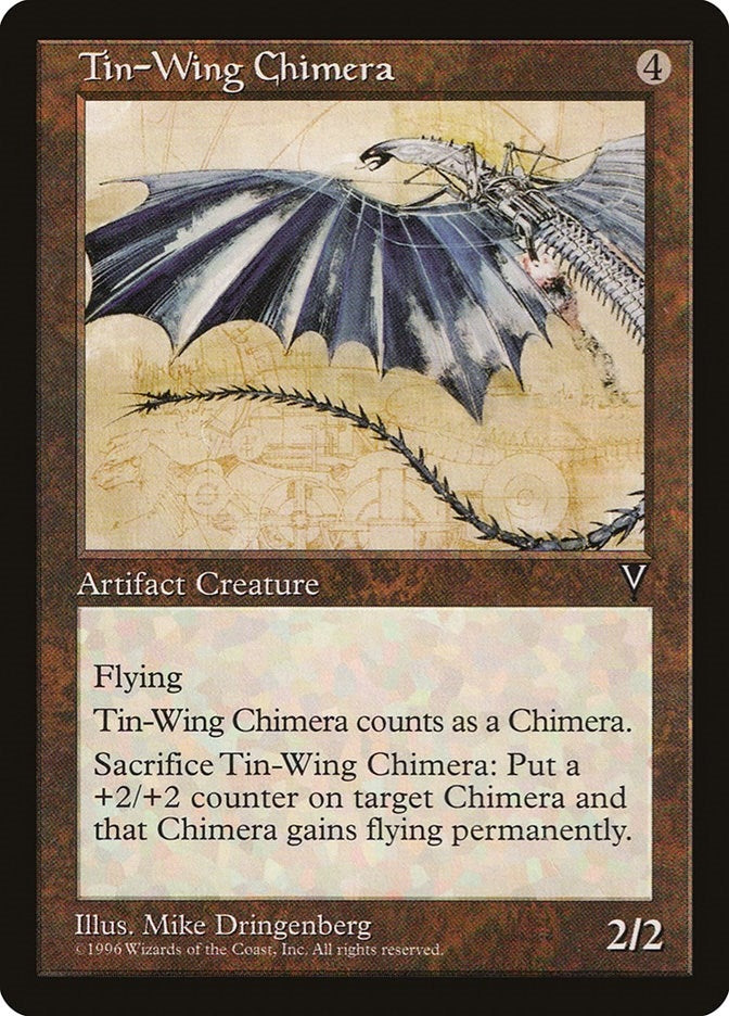 Image for Tin-Wing Chimera [Visions] - Magic: The Gathering