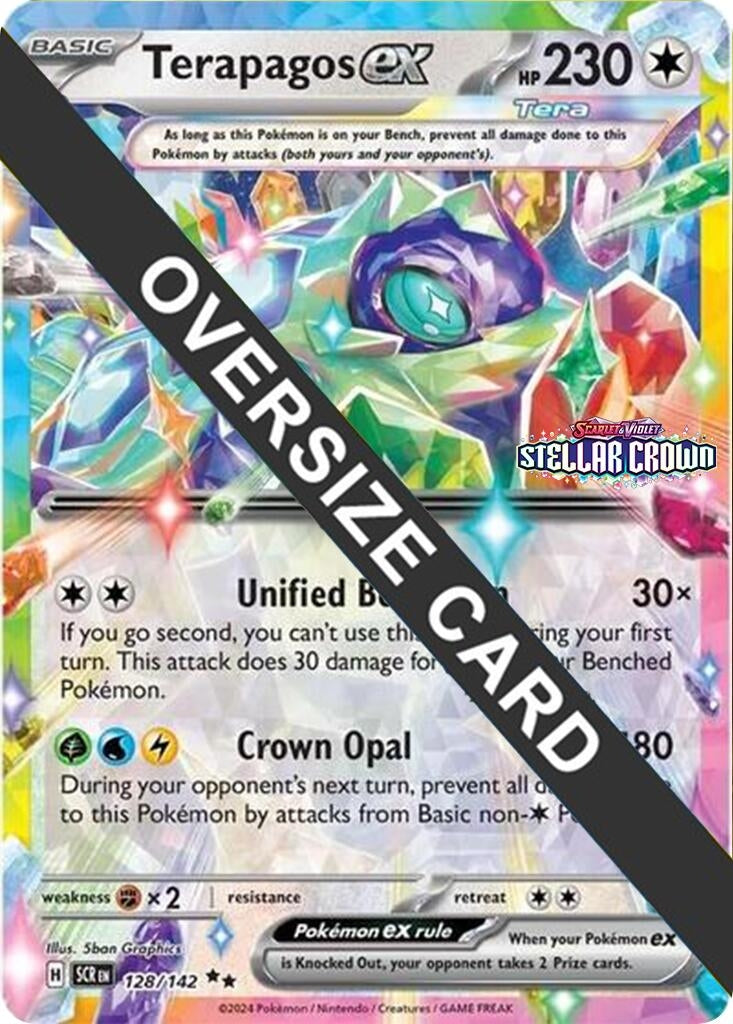 Image for Terapagos ex (128/142) [Jumbo Cards] - Pokemon