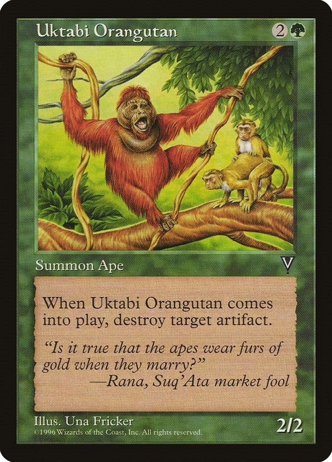 Image for Uktabi Orangutan [Visions] - Magic: The Gathering