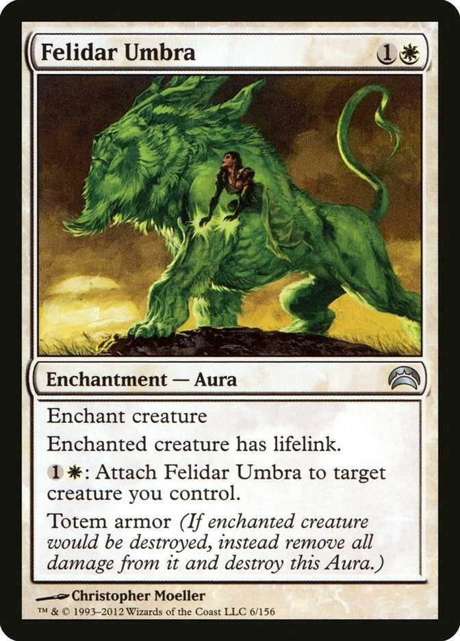 Image for Felidar Umbra (6) [Planechase 2012] - Magic: The Gathering