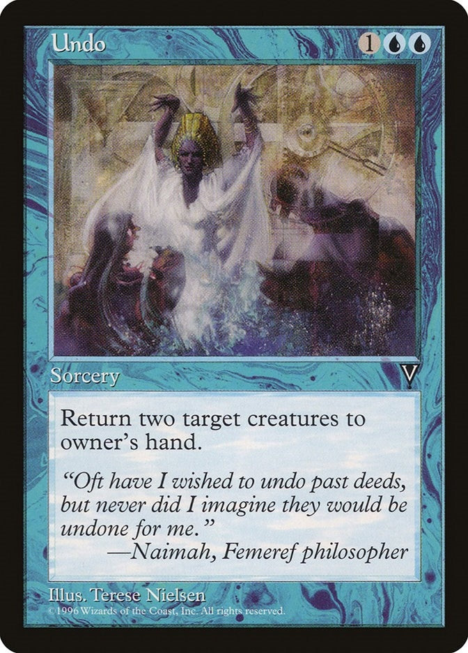 Image for Undo [Visions] - Magic: The Gathering