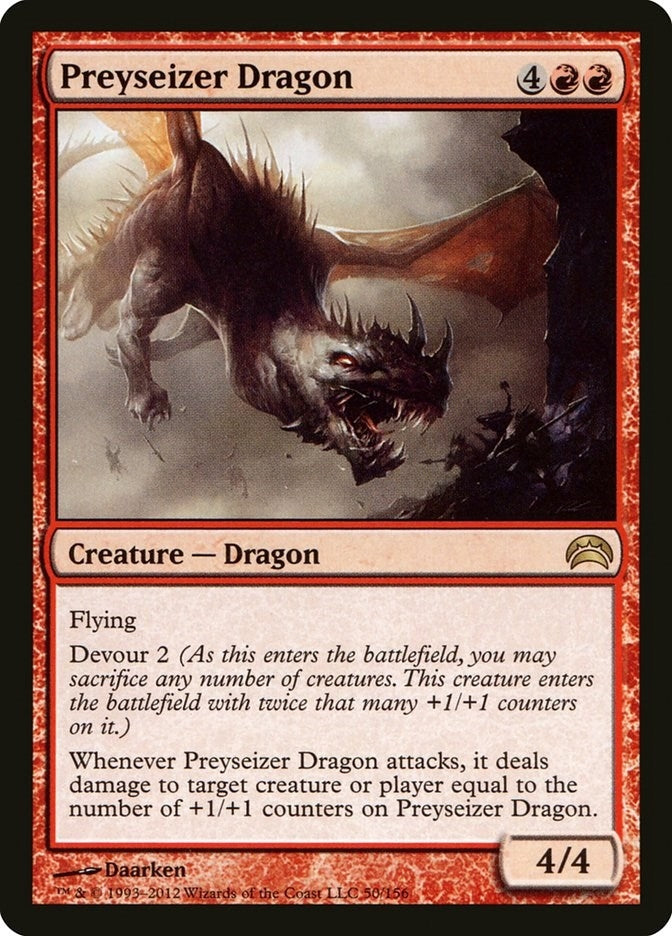 Image for Preyseizer Dragon (50) [Planechase 2012] - Magic: The Gathering