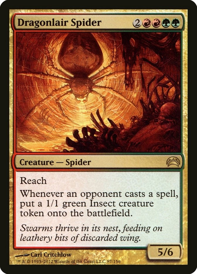 Image for Dragonlair Spider (87) [Planechase 2012] - Magic: The Gathering