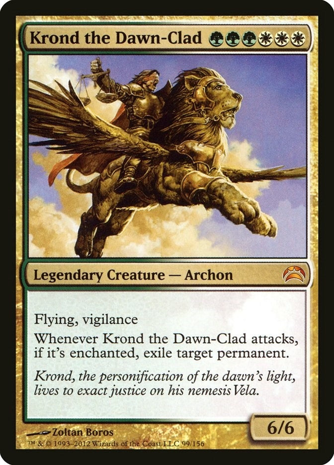 Image for Krond the Dawn-Clad (99) [Planechase 2012] - Magic: The Gathering