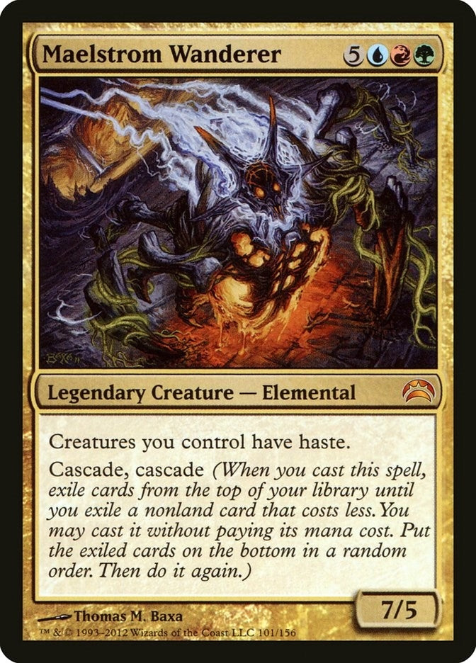 Image for Maelstrom Wanderer (101) [Planechase 2012] - Magic: The Gathering