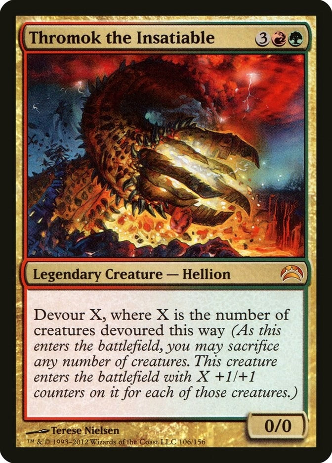 Image for Thromok the Insatiable (106) [Planechase 2012] - Magic: The Gathering