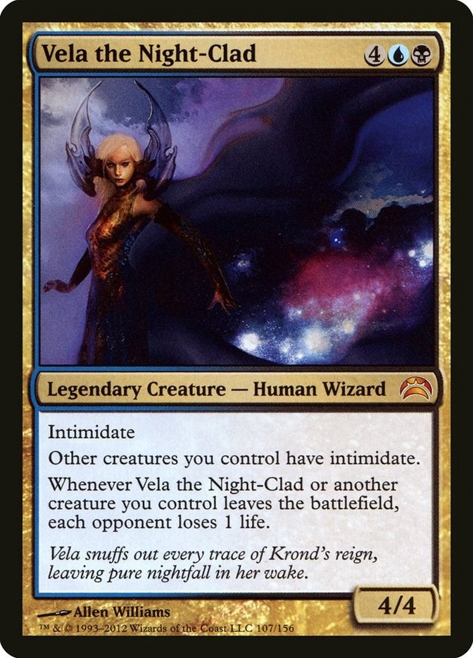 Image for Vela the Night-Clad (107) [Planechase 2012] - Magic: The Gathering