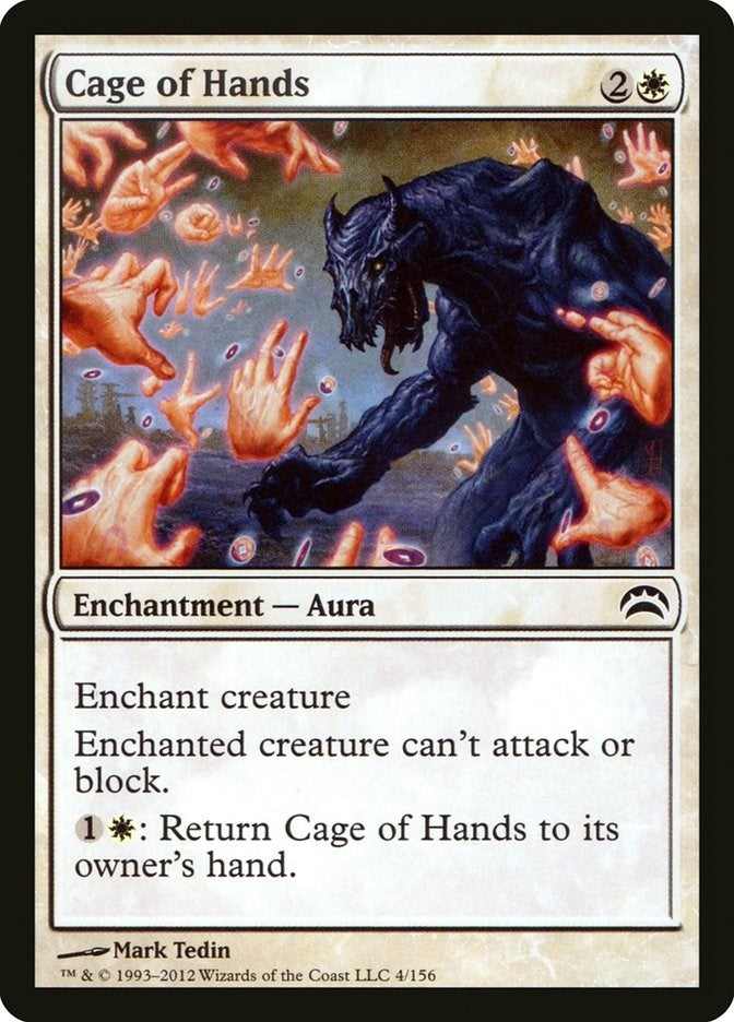 Image for Cage of Hands (4) [Planechase 2012] - Magic: The Gathering
