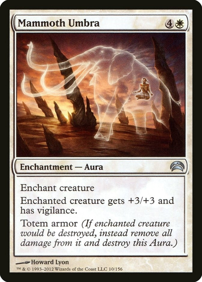 Image for Mammoth Umbra (10) [Planechase 2012] - Magic: The Gathering