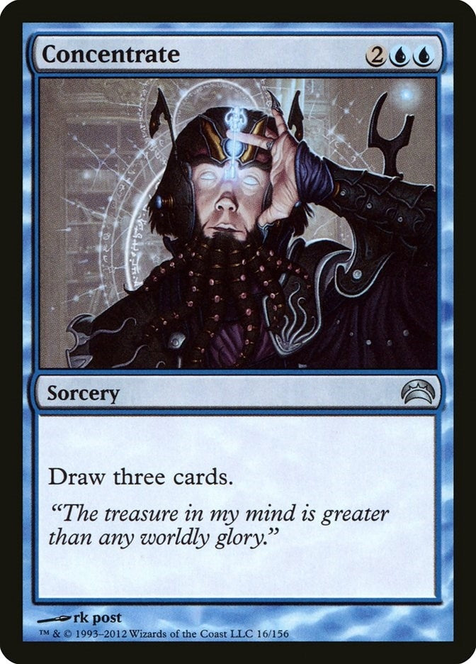 Image for Concentrate (16) [Planechase 2012] - Magic: The Gathering
