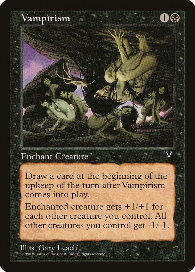 Image for Vampirism [Visions] - Magic: The Gathering