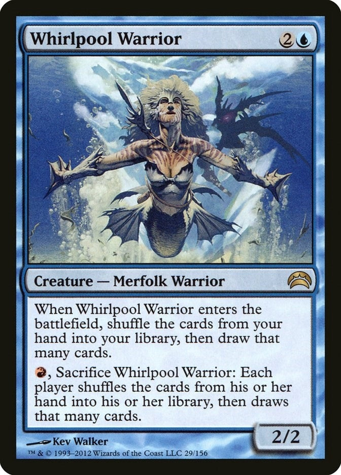 Image for Whirlpool Warrior (29) [Planechase 2012] - Magic: The Gathering