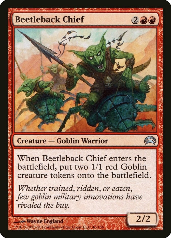 Image for Beetleback Chief (40) [Planechase 2012] - Magic: The Gathering
