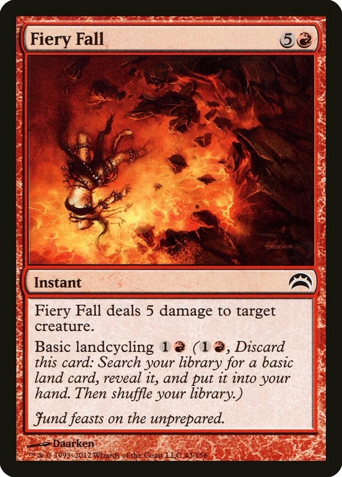 Image for Fiery Fall (43) [Planechase 2012] - Magic: The Gathering