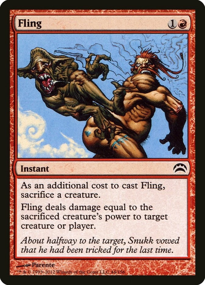 Image for Fling (44) [Planechase 2012] - Magic: The Gathering