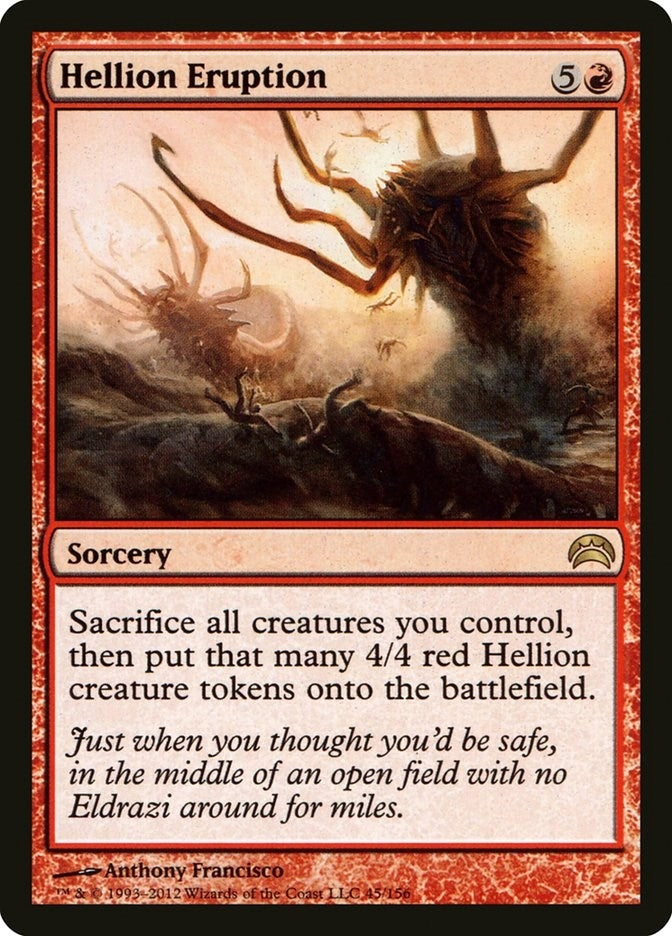 Image for Hellion Eruption (45) [Planechase 2012] - Magic: The Gathering