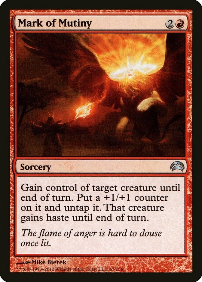 Image for Mark of Mutiny (47) [Planechase 2012] - Magic: The Gathering