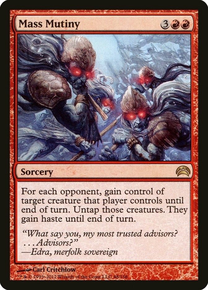 Image for Mass Mutiny (48) [Planechase 2012] - Magic: The Gathering