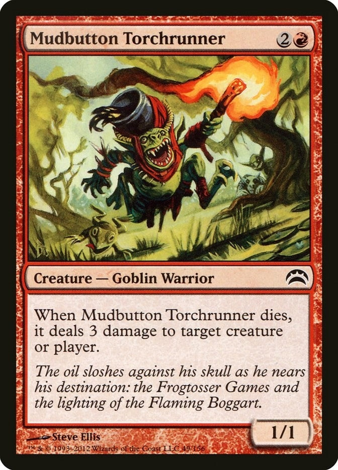 Image for Mudbutton Torchrunner (49) [Planechase 2012] - Magic: The Gathering