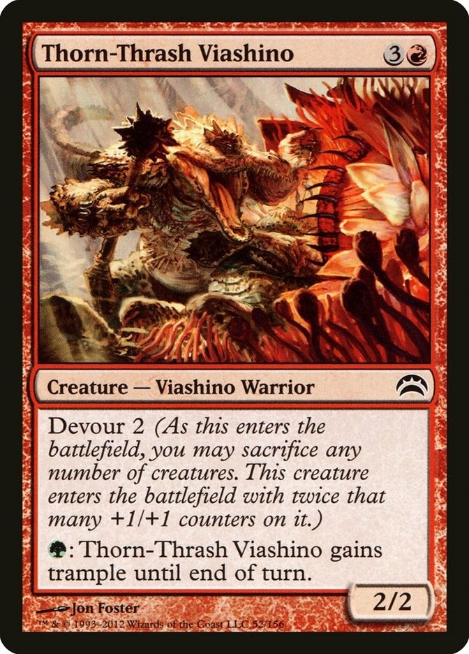 Image for Thorn-Thrash Viashino (52) [Planechase 2012] - Magic: The Gathering