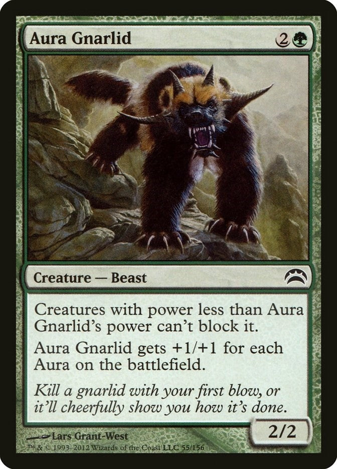 Image for Aura Gnarlid (55) [Planechase 2012] - Magic: The Gathering