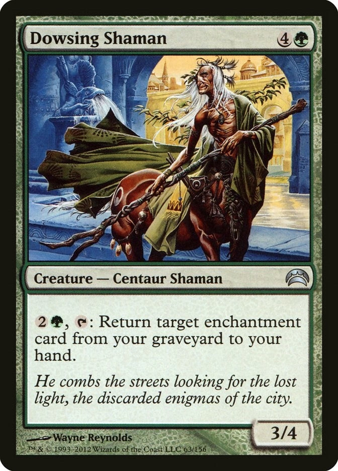 Image for Dowsing Shaman (63) [Planechase 2012] - Magic: The Gathering
