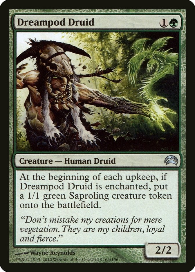 Image for Dreampod Druid (64) [Planechase 2012] - Magic: The Gathering