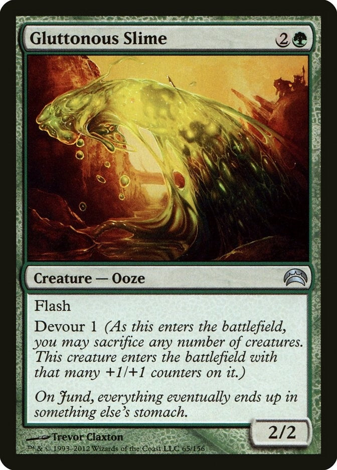 Image for Gluttonous Slime (65) [Planechase 2012] - Magic: The Gathering