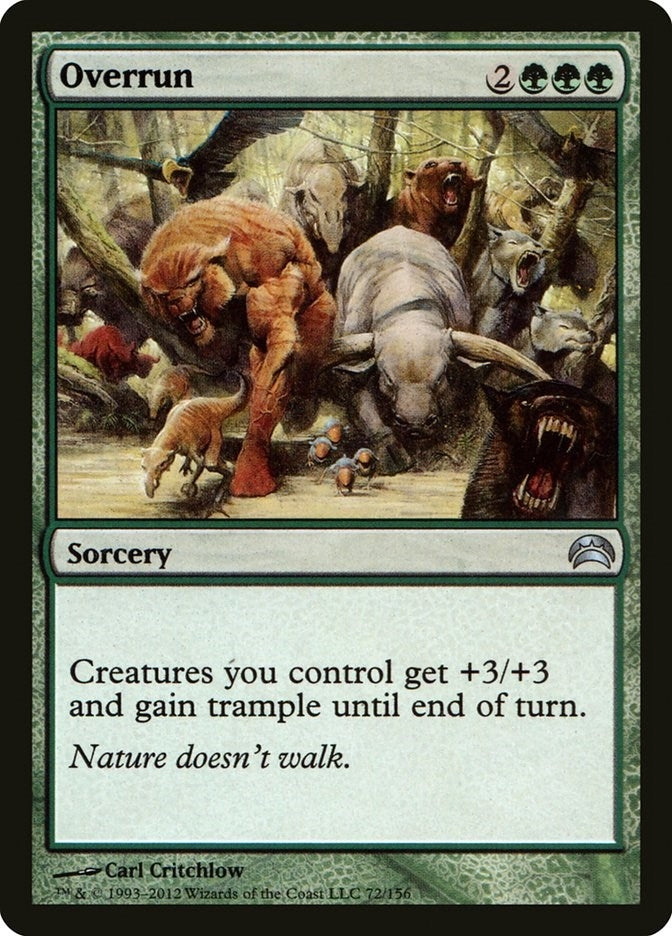 Image for Overrun (72) [Planechase 2012] - Magic: The Gathering