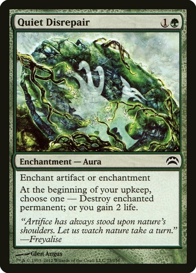 Image for Quiet Disrepair (75) [Planechase 2012] - Magic: The Gathering