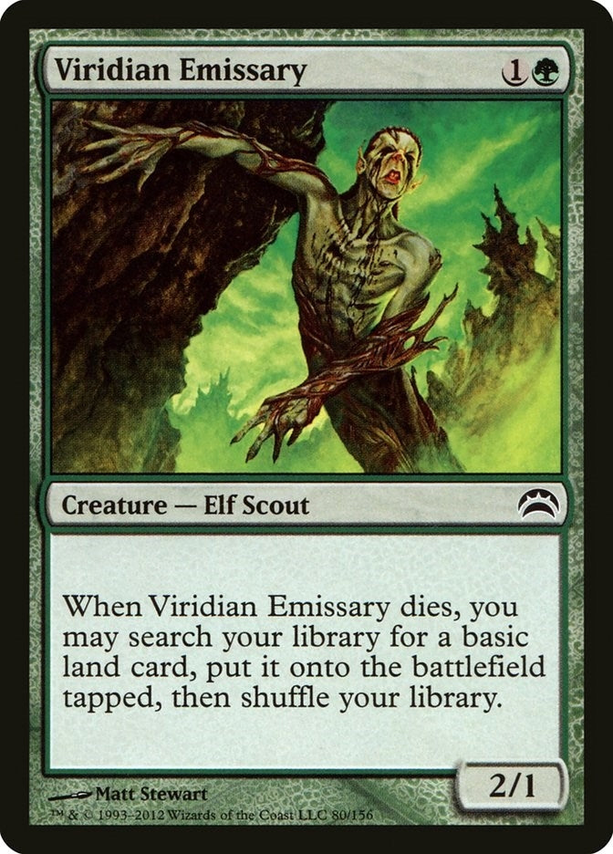 Image for Viridian Emissary (80) [Planechase 2012] - Magic: The Gathering
