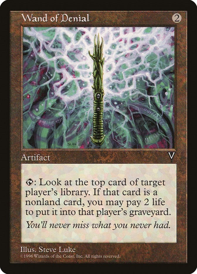Image for Wand of Denial [Visions] - Magic: The Gathering