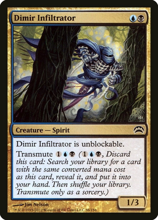 Image for Dimir Infiltrator (86) [Planechase 2012] - Magic: The Gathering