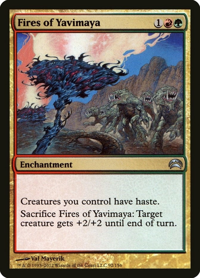 Image for Fires of Yavimaya (92) [Planechase 2012] - Magic: The Gathering