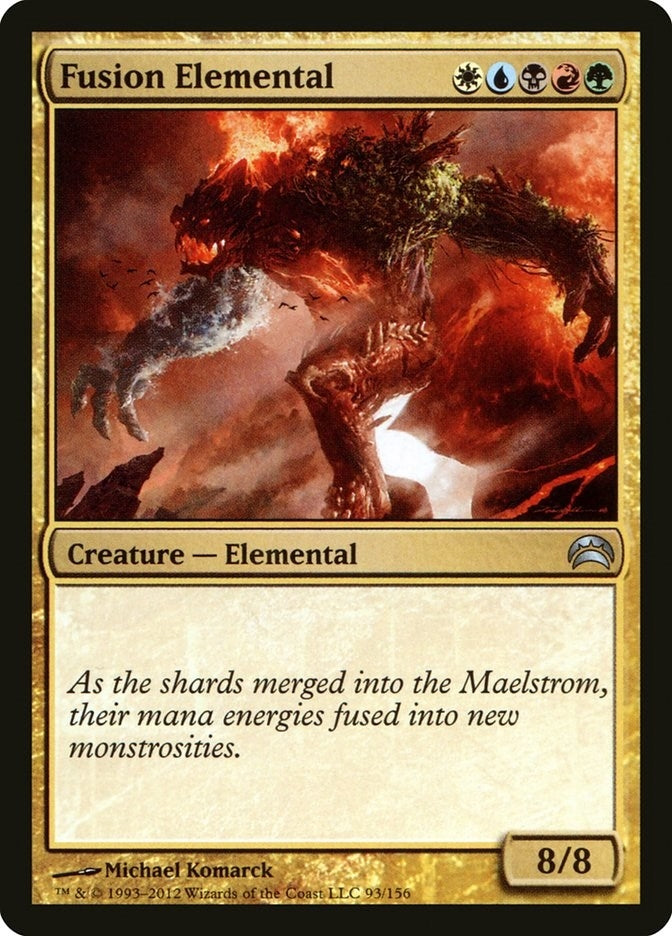 Image for Fusion Elemental (93) [Planechase 2012] - Magic: The Gathering
