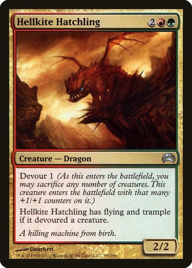 Image for Hellkite Hatchling (95) [Planechase 2012] - Magic: The Gathering