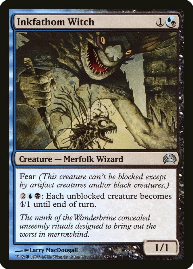 Image for Inkfathom Witch (97) [Planechase 2012] - Magic: The Gathering