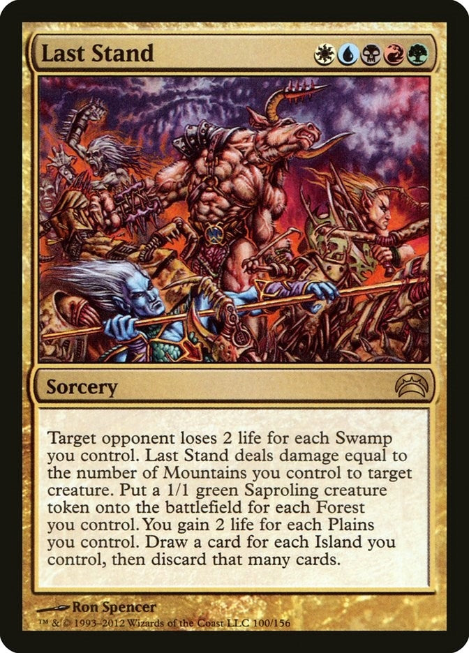 Image for Last Stand (100) [Planechase 2012] - Magic: The Gathering