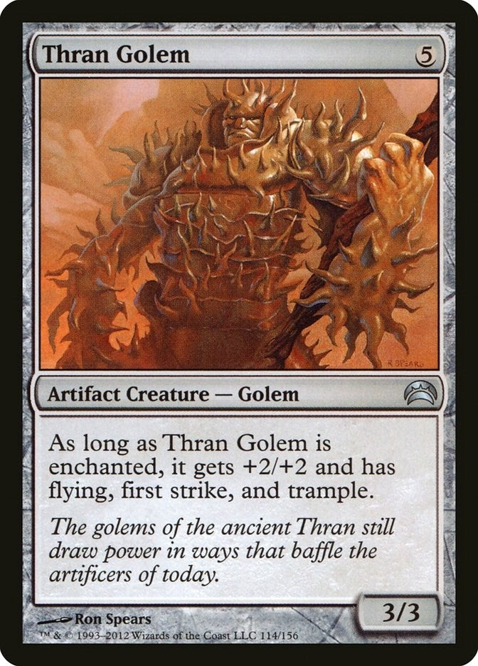 Image for Thran Golem (114) [Planechase 2012] - Magic: The Gathering