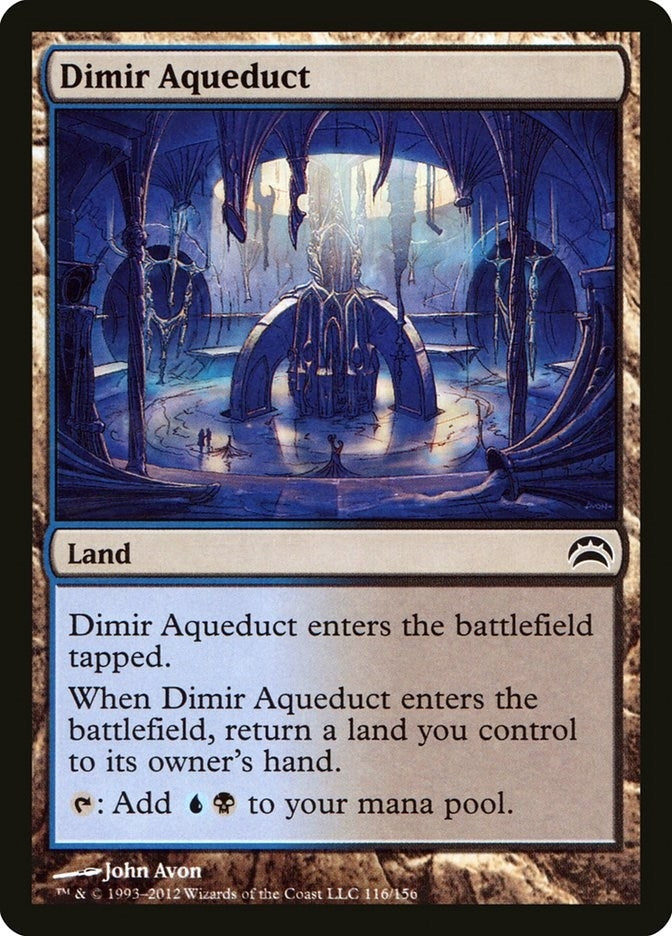 Image for Dimir Aqueduct (116) [Planechase 2012] - Magic: The Gathering