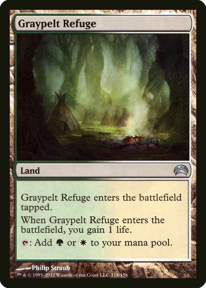 Image for Graypelt Refuge (118) [Planechase 2012] - Magic: The Gathering
