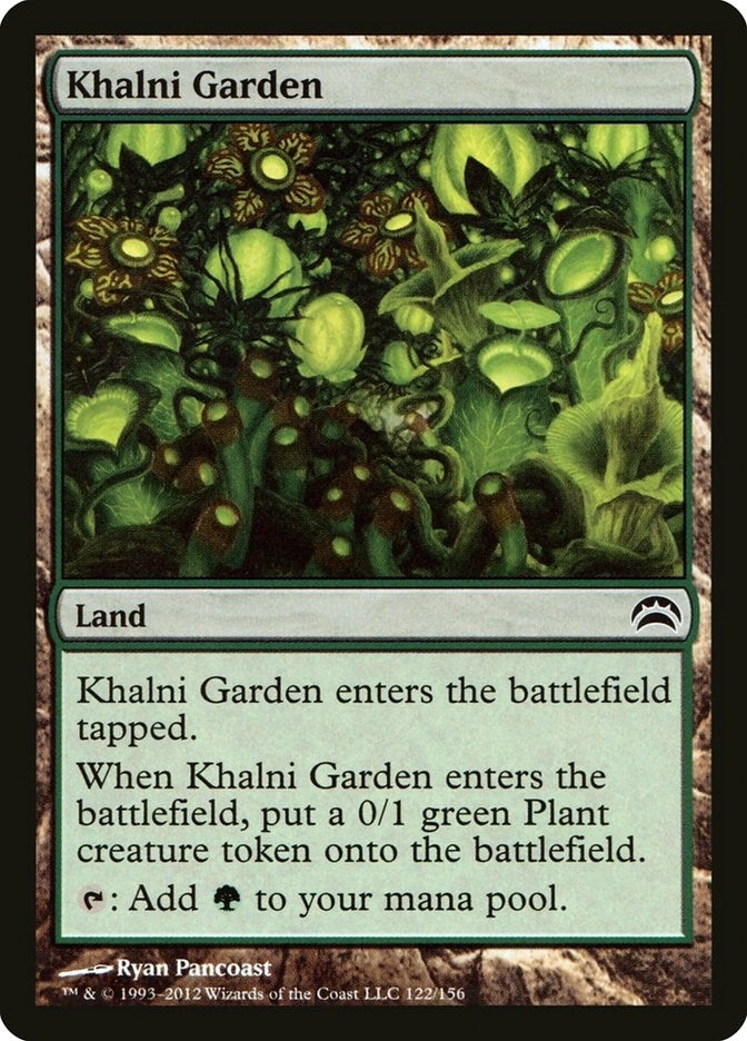 Image for Khalni Garden (122) [Planechase 2012] - Magic: The Gathering