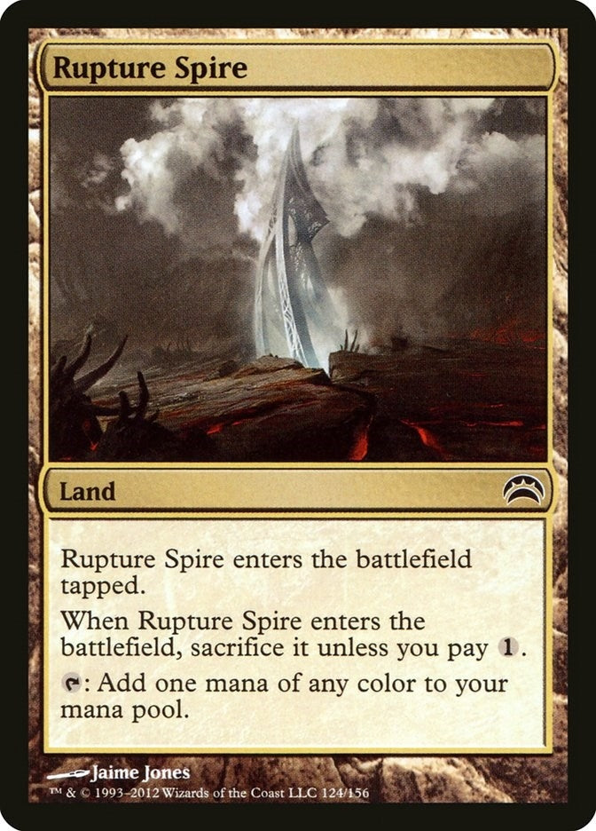 Image for Rupture Spire (124) [Planechase 2012] - Magic: The Gathering