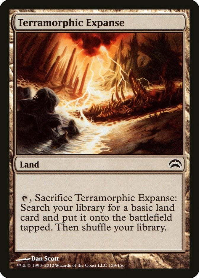 Image for Terramorphic Expanse (129) [Planechase 2012] - Magic: The Gathering