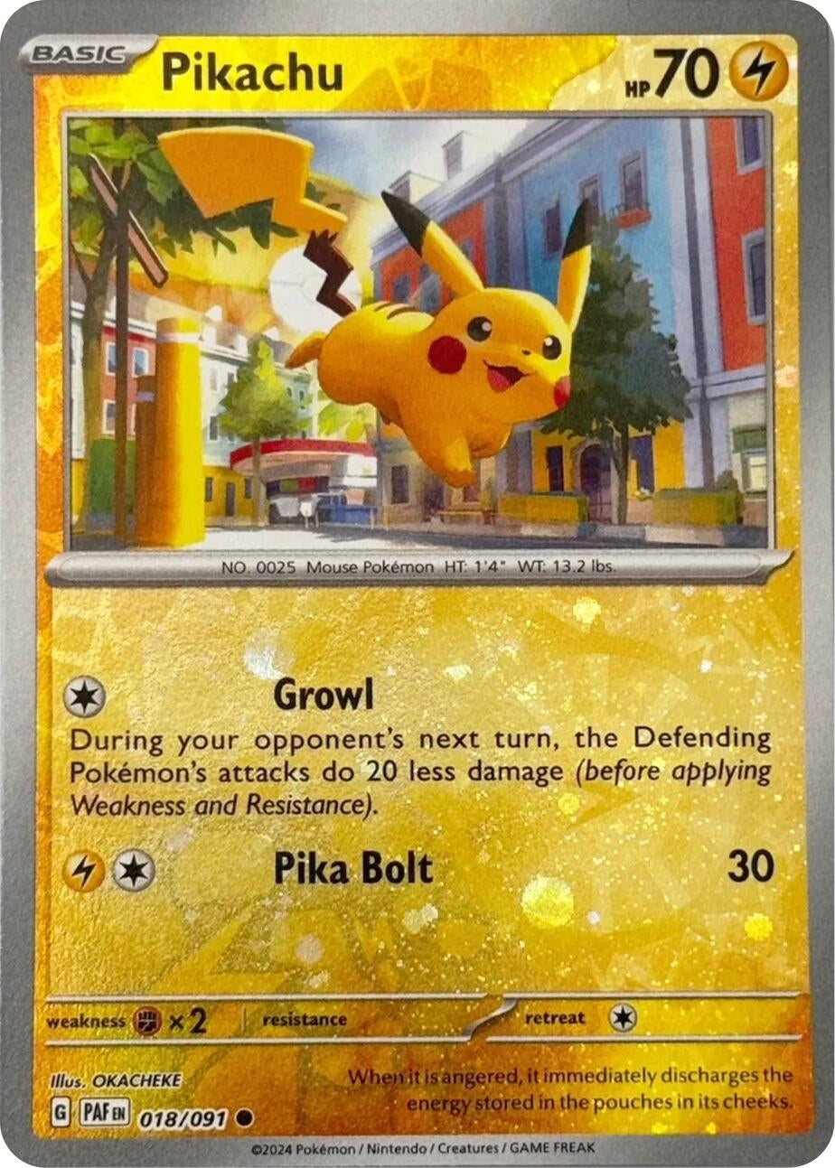 Image for Pikachu - 018/091 (Reverse Cosmos Holo) (018/091) [Miscellaneous Cards & Products] - Pokemon