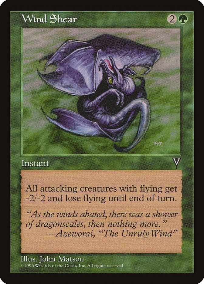 Image for Wind Shear [Visions] - Magic: The Gathering