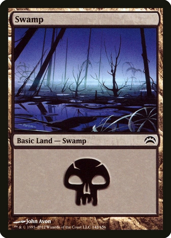 Image for Swamp (142) (142) [Planechase 2012] - Magic: The Gathering