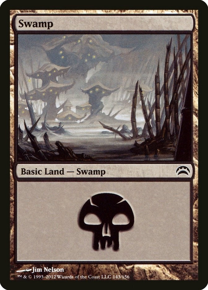 Image for Swamp (143) (143) [Planechase 2012] - Magic: The Gathering