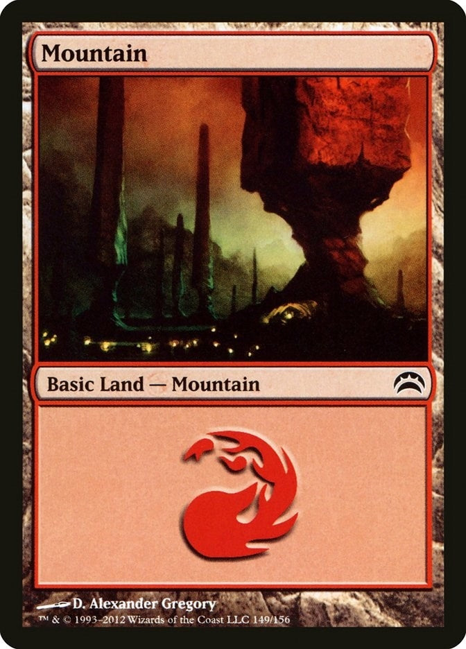 Image for Mountain (149) (149) [Planechase 2012] - Magic: The Gathering
