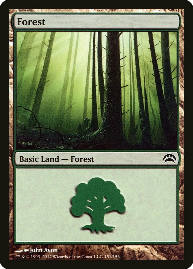 Image for Forest (151) (151) [Planechase 2012] - Magic: The Gathering
